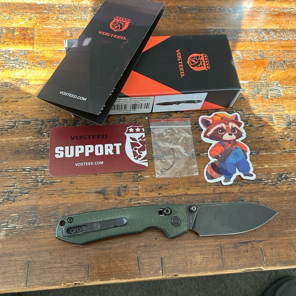 Vosteed raccoon cross bar lock